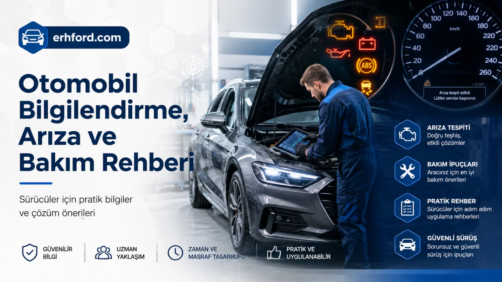 Arabada Motor Arıza Lambası Neden Yanar? Ne Yapmalısınız?