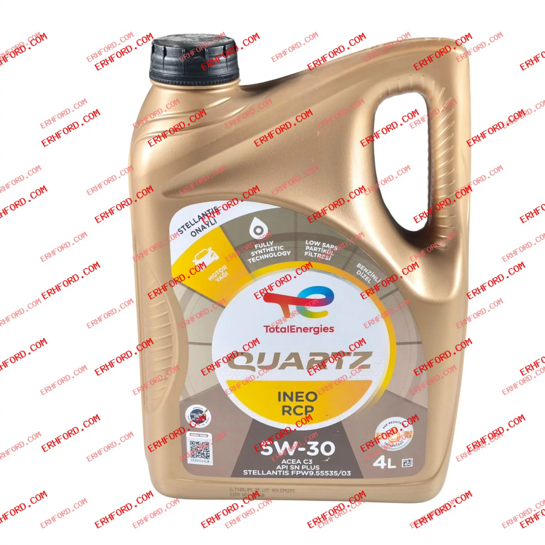 Total Quartz Ineo Rcp 5W-30 Motor Yağı 4 Lt