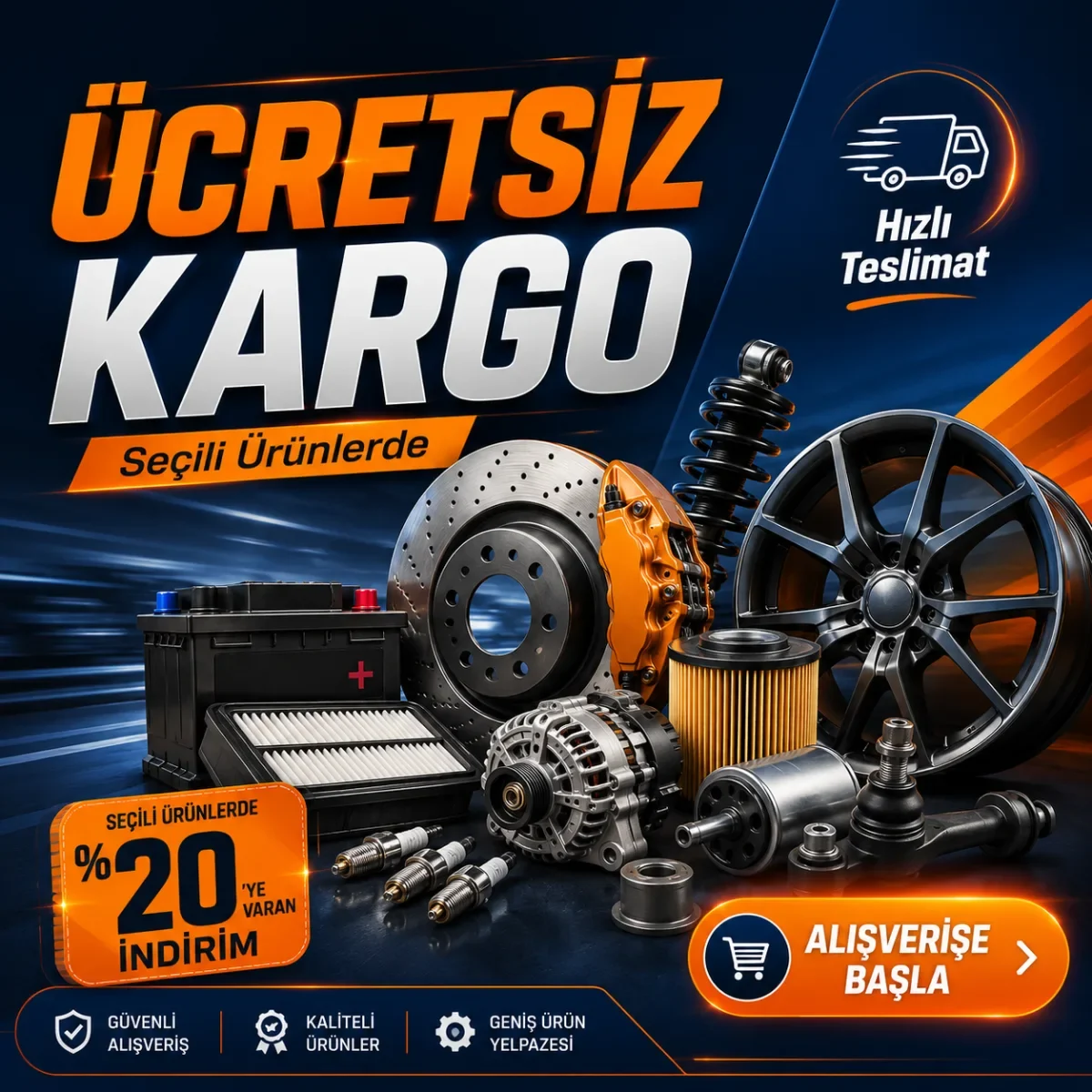 Ücretsiz Kargo